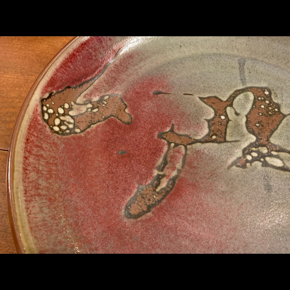 Walter Dexter large stoneware Bowl/Platter
excellent condition

Diameter 11.25” - Picture 5 of 5